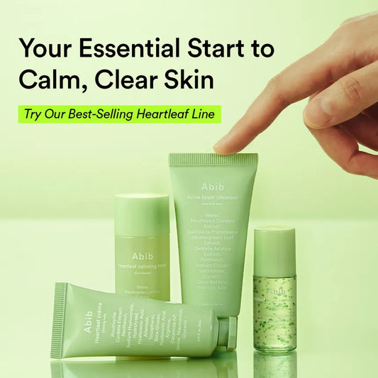 Abib - Heartleaf Calming Trial Kit - Cofanetto Lenitivo Kit Prova