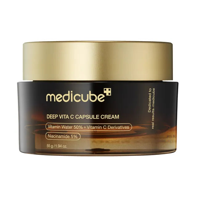 medicube - Deep Vita C Capsule Cream - Crema Viso con Vitamina C
