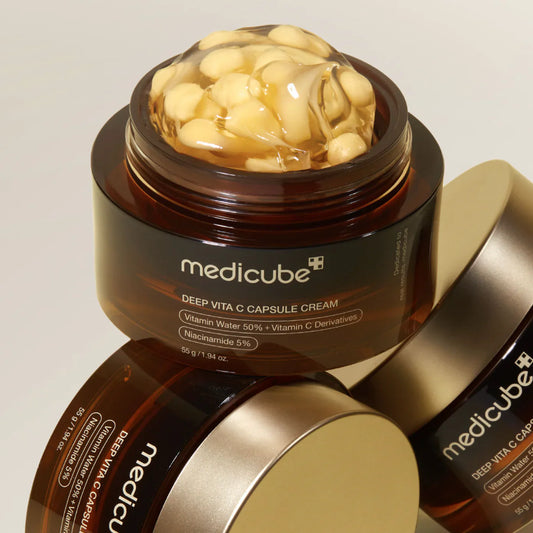 medicube - Deep Vita C Capsule Cream - Crema Viso con Vitamina C
